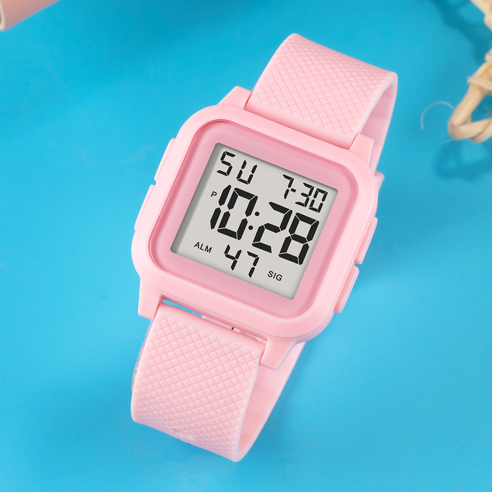 Nuevo reloj electrónico de alarma de alarma adolescente, estudiantes de secundaria secundaria, reloj electrónico de luz nocturna al por mayor