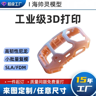 Haishuailing 3D Printing Custom Model Prototype Production Abs Light-Curing Resin Nylon Small Batch Replica Mold Making
