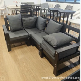 户外实木桌椅;沙滩椅;沙发类