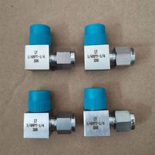 2205双相钢双卡套90度直角外螺纹接头GLY501JT-1/4" NPT 方便连接