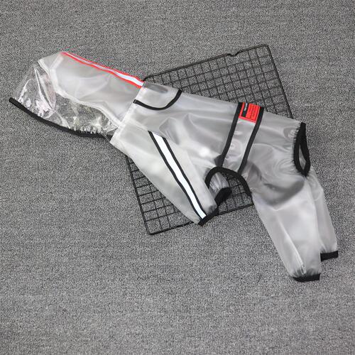 Small dog raincoat four-legged all-inclusive Teddy Bichon pet anti-dirty small dog rainy day clothes poncho