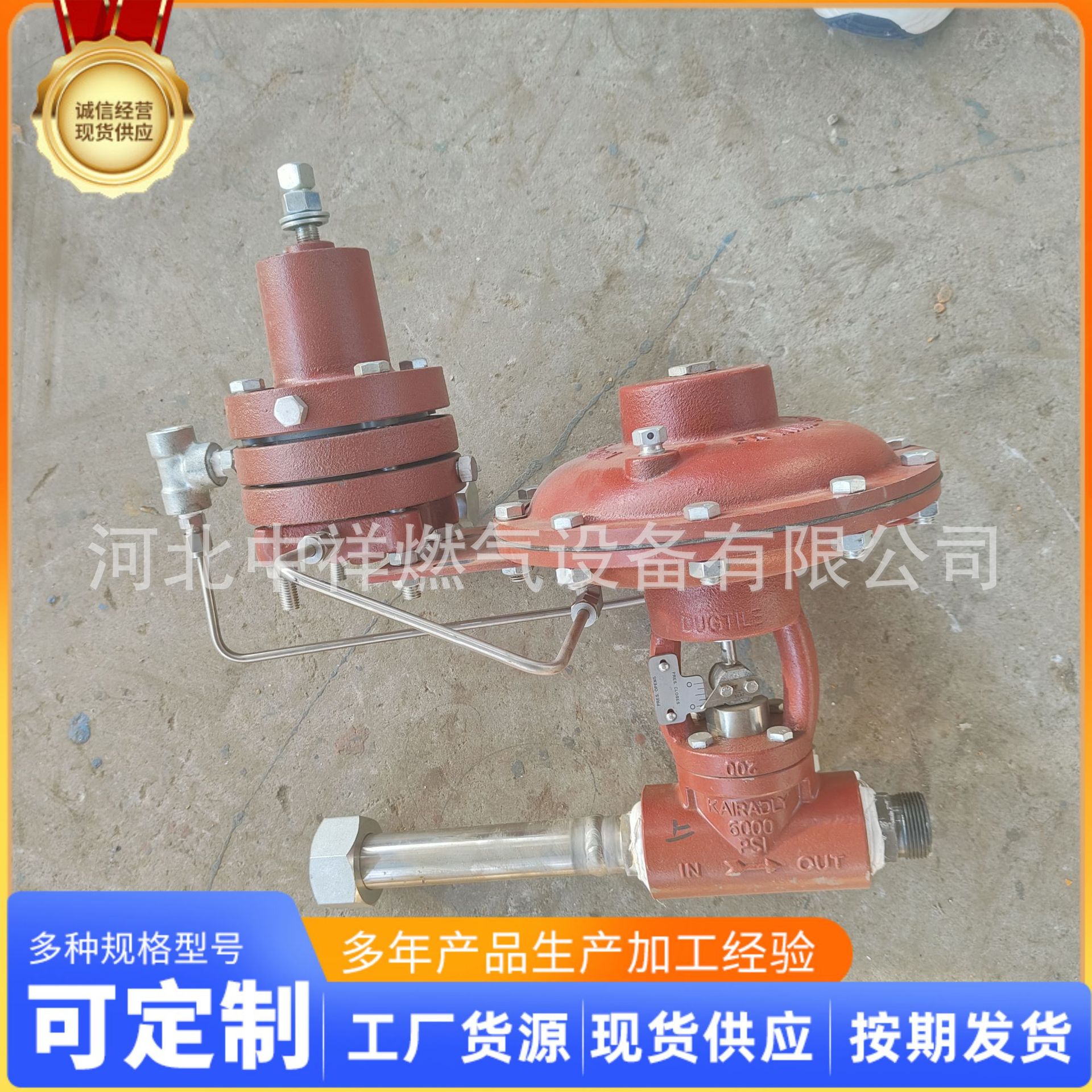 CNG减压撬CNG调压箱气化器 LPG汽化炉调压撬燃气管道调压柜调压撬