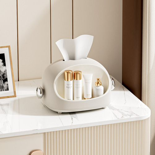 Paper box household living room coffee table storage box pp creative paper box cartoon cute simple light luxury tissue box
