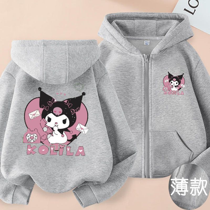 Coolomi cardigan abrigo de invierno forrado de lana de algodón para niños cremallera suéter con capucha de la niña madre-hija padre-hijo Top