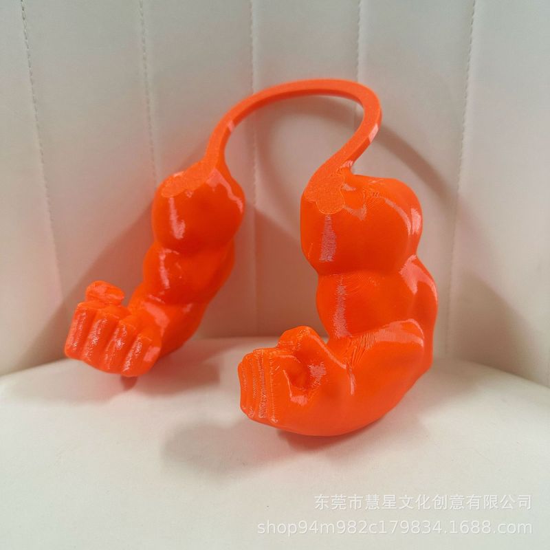 跨境爆品Creative Green Giant arm 3D打印恶搞宠物道具挂脖手臂|undefined