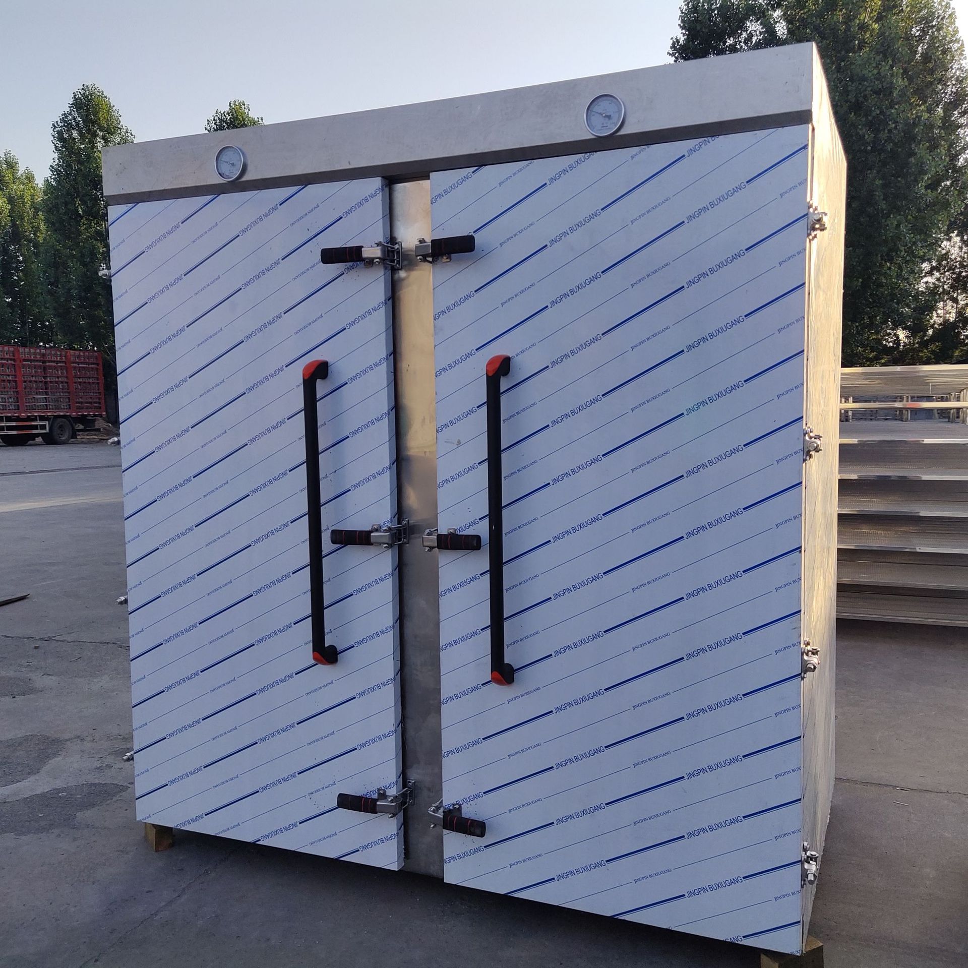 双门蒸房 72盘  药材用蒸房 醒蒸一体  推车蒸房