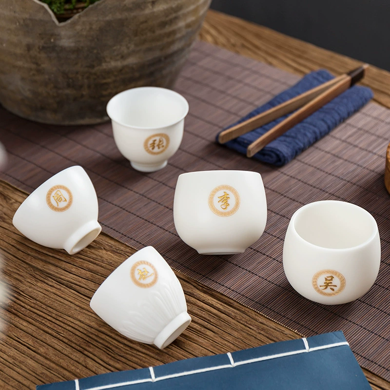 Бумажно-белая porcelain чашка минималистичная индивидуальная мастера Baijia белая фарфоровая чашка для чая, одна чашка, подарочная коробка, гравировка