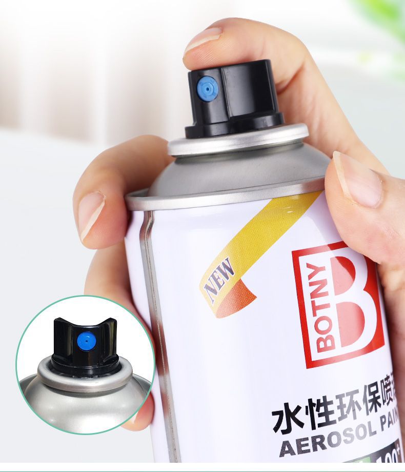 Baotili Water-Based Automatic Spray Paint for Home Use, Black and White Spray Paint for Wall Graffiti, Hand-Spray Automatic Eco-Friendly Paint