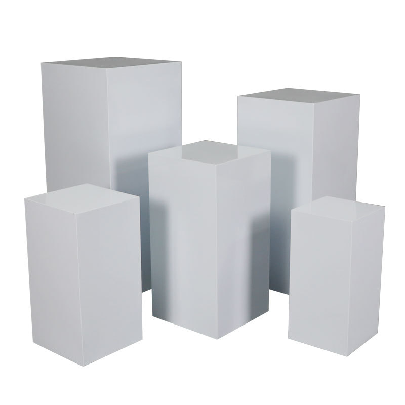 Comercio exterior hierro forjado cuadrado mesa de postres decoración de boda props pastel decoración área de bienvenida mesa de postres estante de exhibición