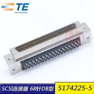 TE AMP SCSI68��B���� DB68P1.27mm ���_68о����5174225-5
