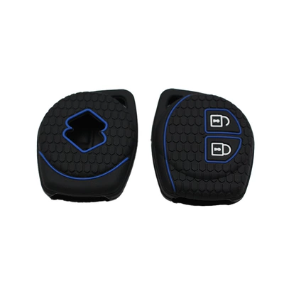 Suitable for Suzuki New Static Rod/Key Bag - black-blue-line