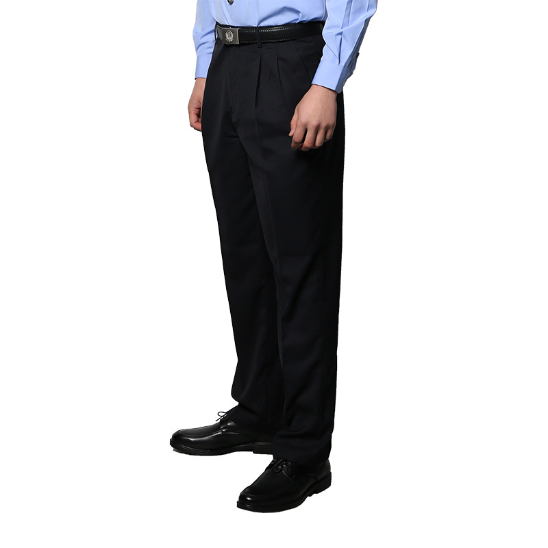 Direct supply navy blue security suit pants work clothes four seasons work pants security work pants duty patrol security clothes summer