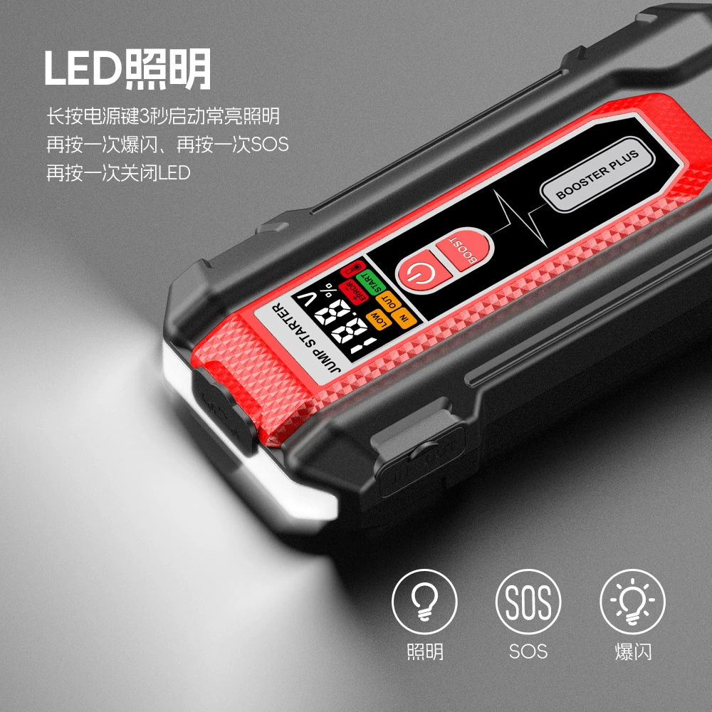 Стартер JumpStarter для кросс-бордерной электронной коммерции и внешней торговли, популярный умный автомобильный аварийный источник питания и электрический зажигатель