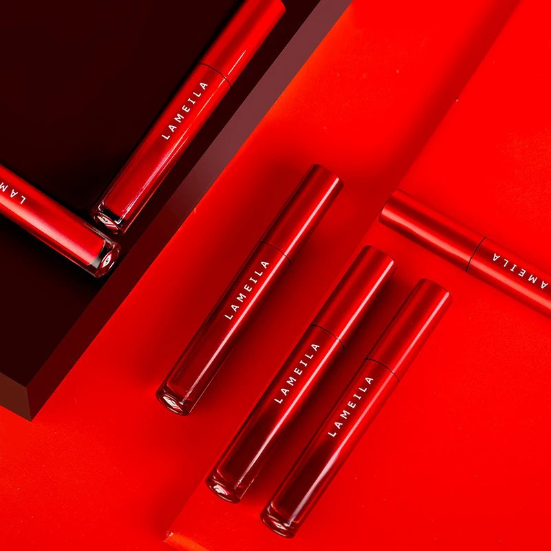 拉美拉 Lip gloss, moisturizing lip balm, lipstick, long-term effect