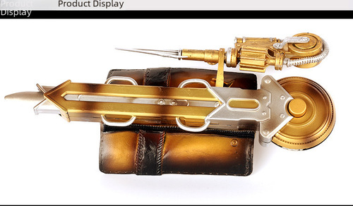Factory Direct Sale Assassin's Creed 6 Viking Hero 1:1 Cosplay Arm Sockets Matching Sleeve Arrows Sleeve Swords Set