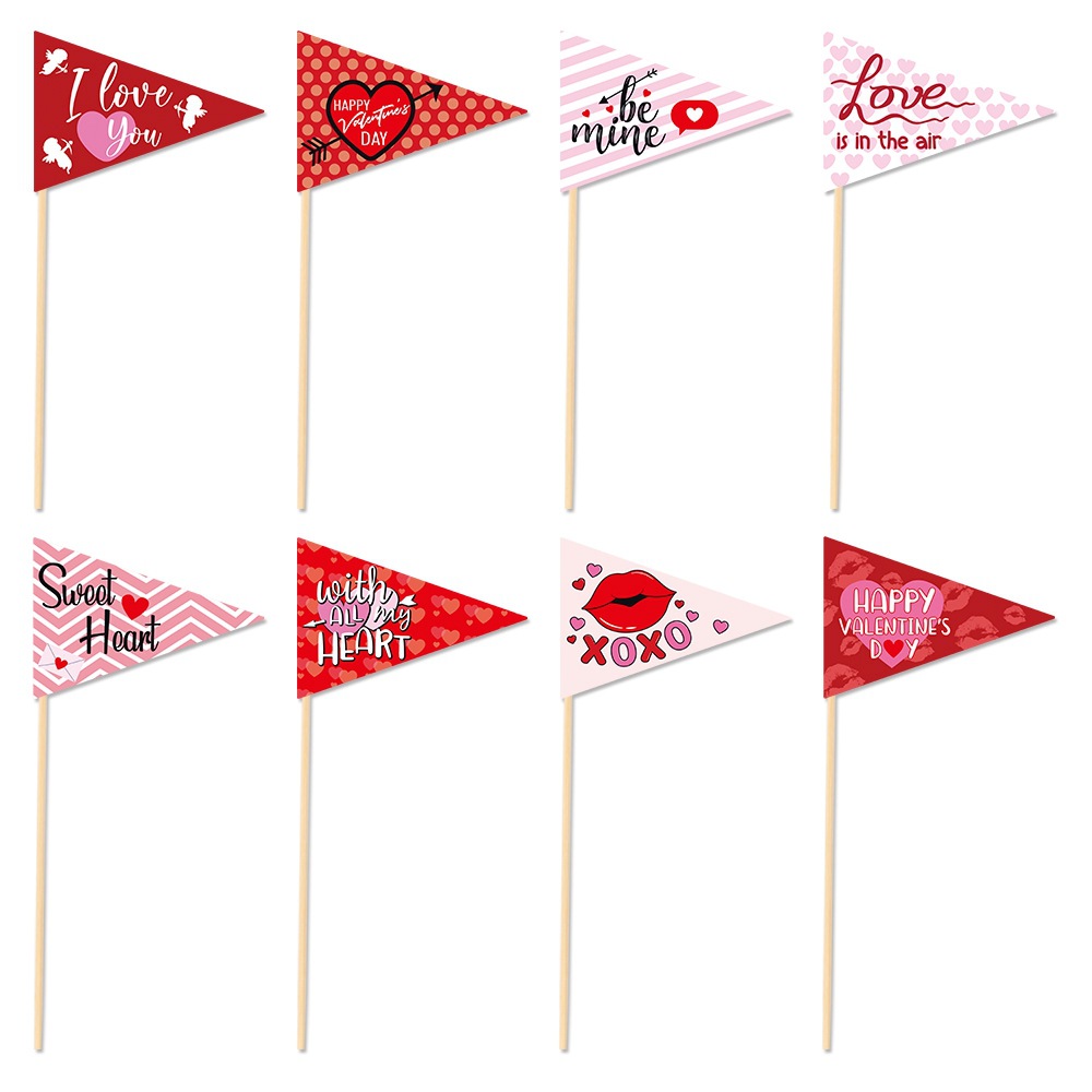 Nuevo día de San Valentín transfronterizo Plug-in de vasijas de decoración de bodas compromiso amor atmósfera de vasijas de decoración de props de boda