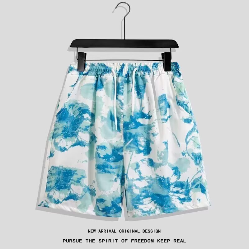 2026 American-style fashion beach shorts, fresh and quick-drying, comfortable for seaside, sporty and casual men's shorts 2026 American-style fashion beach shorts, fresh and quick-drying, comfortable for seaside, sporty and casual men's shorts
