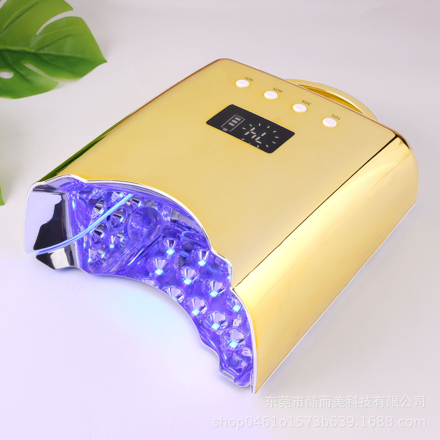 Transfronterizo nuevo 78w de almacenamiento eléctrico lámpara de fototerapia de uñas LED lámpara de uñas máquina de fototerapia de secado rápido lámpara de uñas recargable