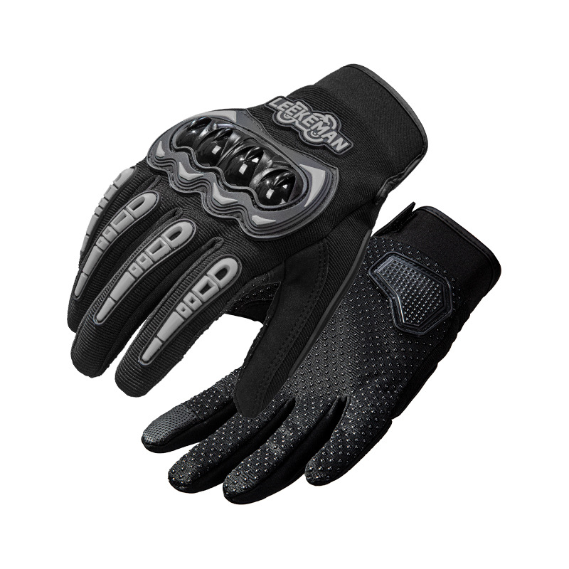 Guantes de motocicleta con pantalla táctil para hombres cuatro estaciones antideslizantes generales al aire libre gruesa protección de equipos de locomotoras deportivas