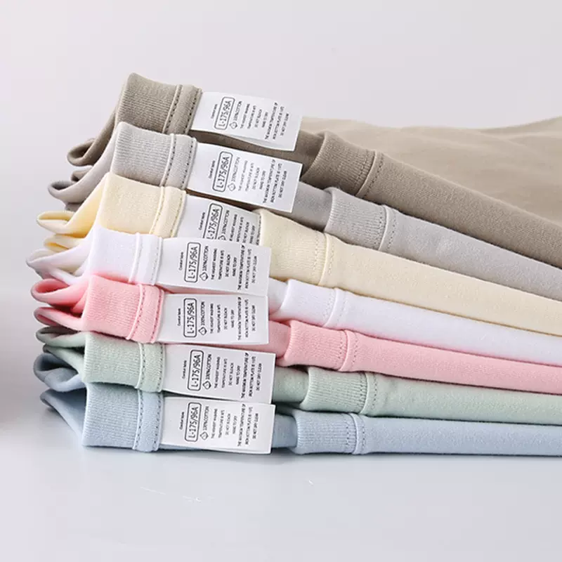 2025新款230g圆领短袖t恤批发班服工作服聚会diy文化衫印字logo