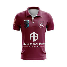 Rugby Jersey 2023马鲁主场橄榄球服球衣男士POLO衫运动衫跨境供