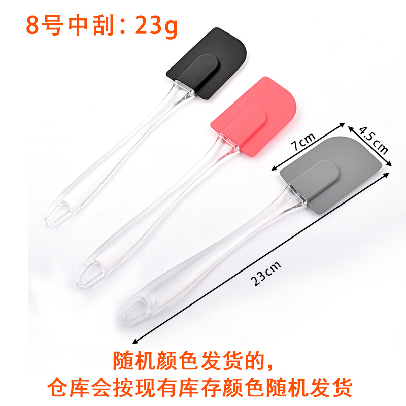 Pincel de Silicona para Barbacoa y Repostería de Silicona y Plástico Resistente a Altas Temperaturas