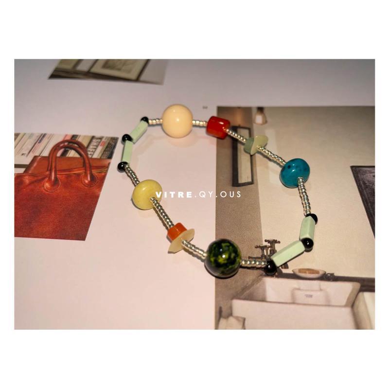 Middle Ancient Nordic All-match Gem Chain Original Niche Design Bracelet