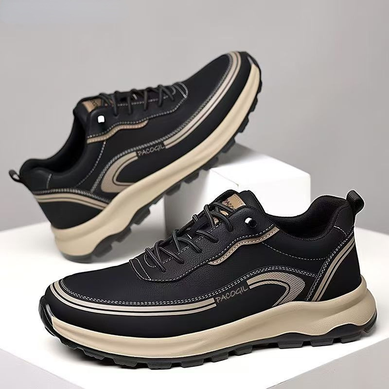 Nuevos zapatos de primavera y verano para hombres, sin cordones de cuero, zapatos casuales de todo fósforo, tendencia de moda, zapatillas ligeras de suela suave y antideslizantes