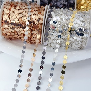 diy��Ӽ��~�߱�ɫ6mm�AƬ���K朗l���L�~���������ʹ���Ʒ���