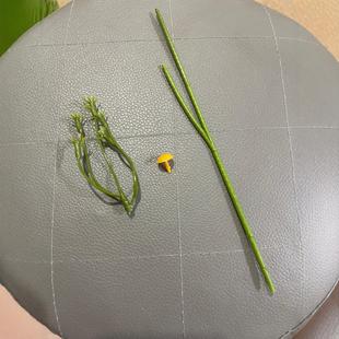 Simulation of small wild chrysanthemum flower rod 2 fork length 19cm full set of matching design accessories wholesale