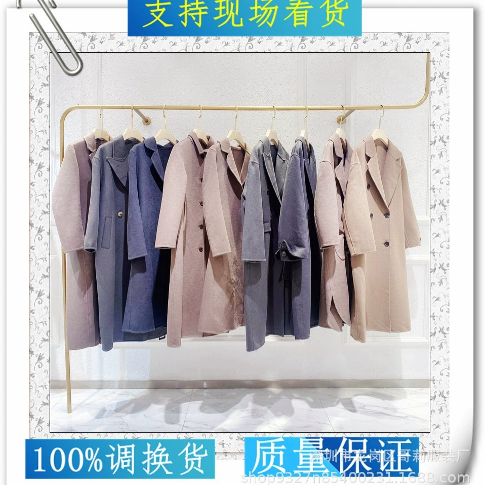 Longvensteen зимнее двустороннее кашемировое пальто бренда Ханчжоу со скидкой, женская оптовая продажа, Норковое бархатное пальто на выбор