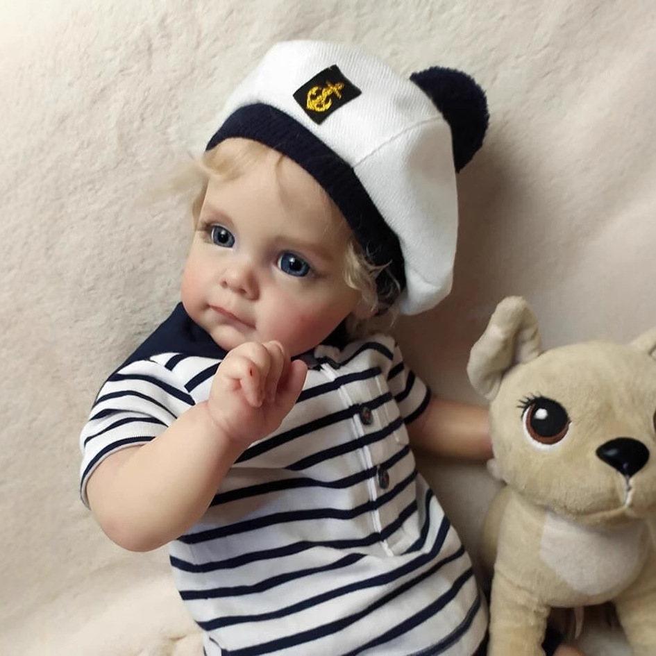 Muñeco Bebé Reborn Realista Maggi Boy de Vinilo para Niños