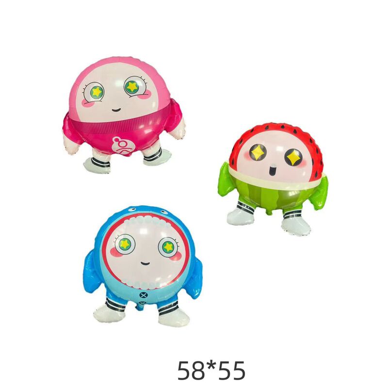 Children's Toy Decoration New Cartoon Floating Aluminum Film Balloon Can Be Used for Birthday Party Helium-Filled Flying Party Baby