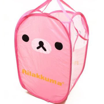 Three nets and one cloth-pink relaxed bear