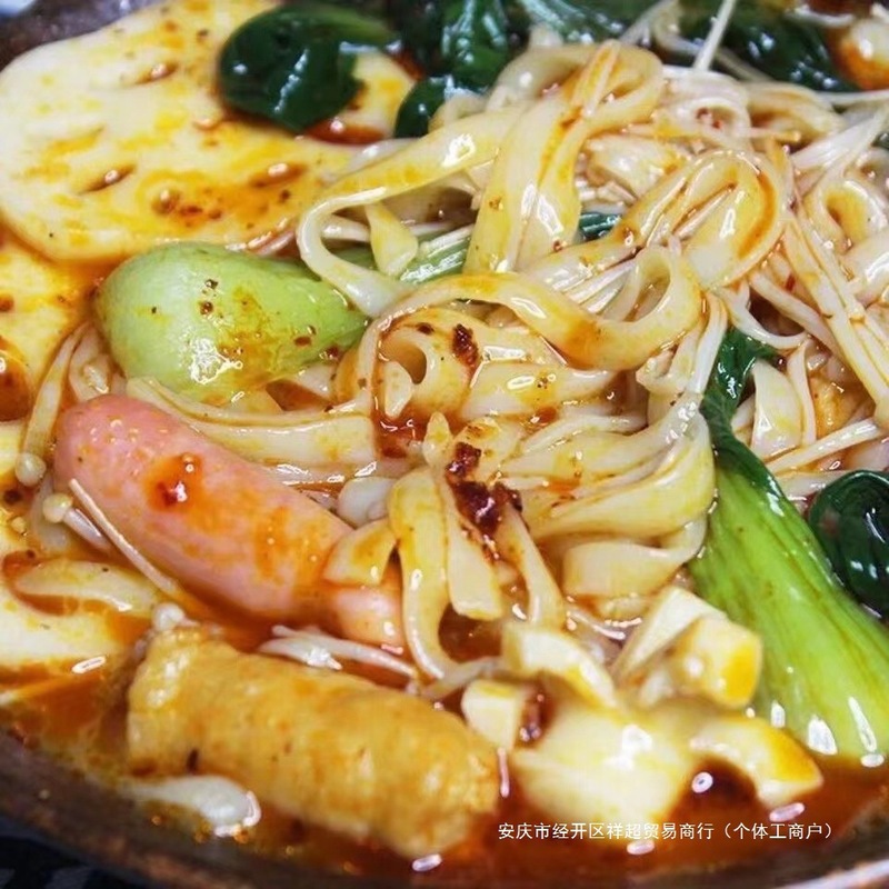 大碗东北老式黏糊麻辣烫正宗麻酱麻辣烫玉米面条速食米线麻辣烫|undefined