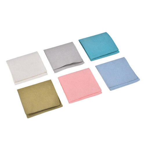 High-end jewelry pouches snap-button bags velvet pouches delicate velvet ring necklace accessory storage bags earring bags