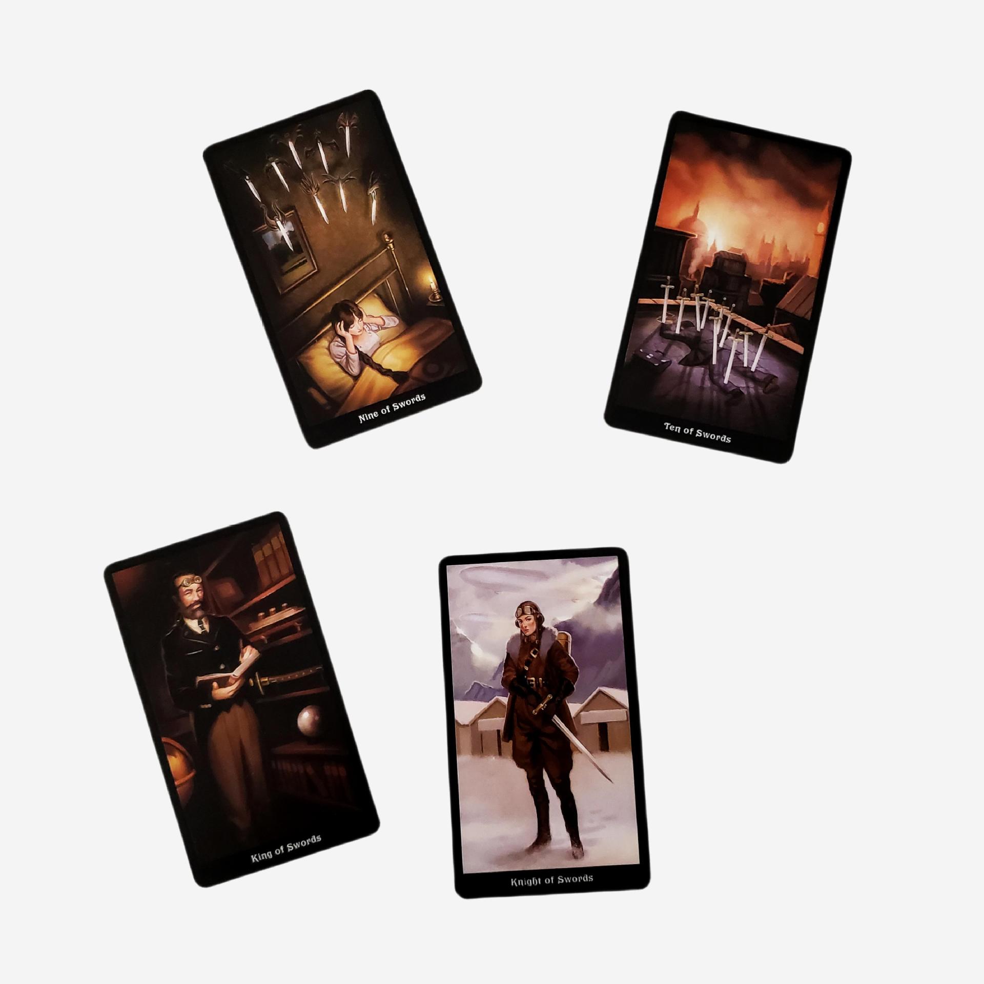 Steampunk Tarot Brettspiel Für Partys Und Gesellige Runden_voghion.com