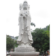 石雕佛像神像花岗岩十八罗汉寺庙供奉佛像雕塑三面观音地藏王菩萨