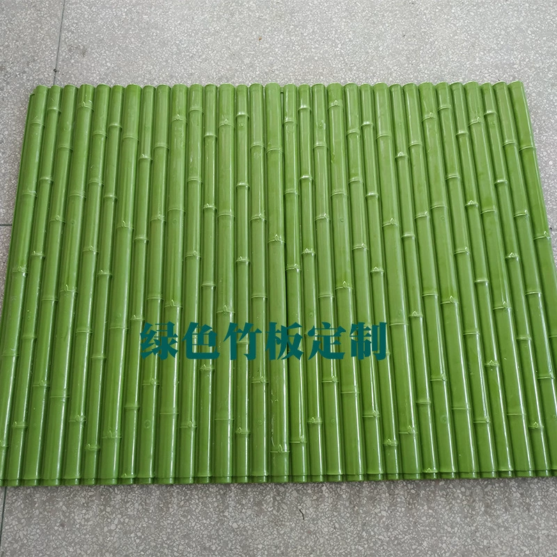Огнестойкий бамбуковый столб пластиковая имитация бамбуковой доски бамбуковая полоса внутренняя стеновая перегородка Потолок Декоративный бамбуковый столб бамбуковый забор