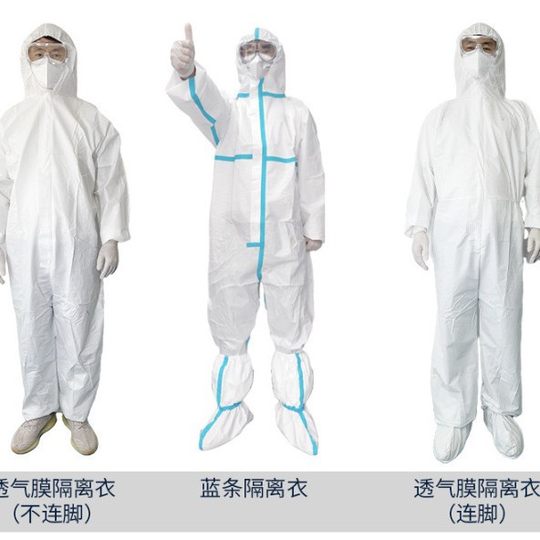 Disposable isolation clothing anti-pollution clothing disposable protective clothing work clothing isolation clothing wholesale conjoined dust clothing