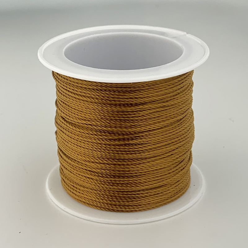 12 hilos de alambre trenzado hilo rojo hilo de color Morandi cuerda trenzada collar cuerda cuerda trenzada a mano material de bricolaje