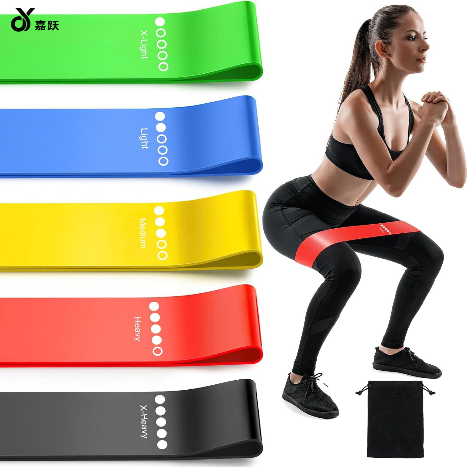 Yoga Resistance Bands, Hip Circle Bands, Fitness Equipment, Resistance Bands, Elastic Rings, Multi-Resistance Specifications