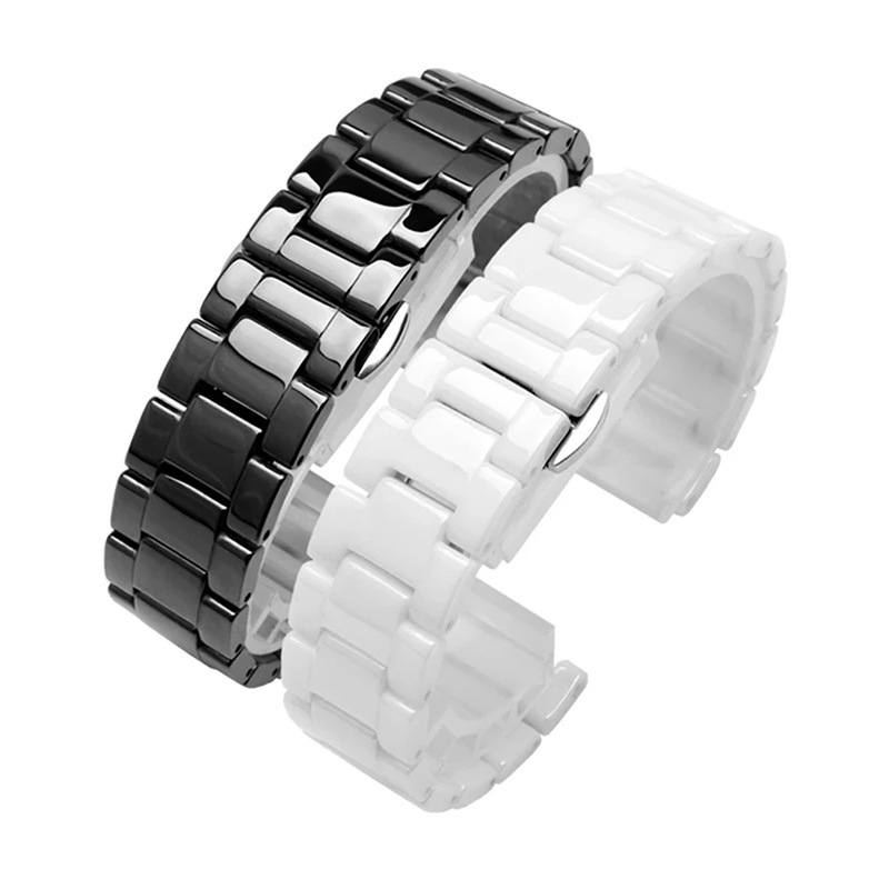 22 20mm for Samsung watch4 Huawei GT3 Huami amazfit GTR3 one-bead three-bead ceramic strap