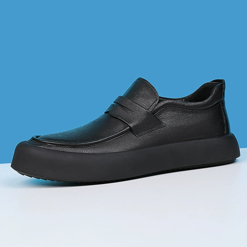 Кожаные туфли мужские осенние новые модные деловые повседневные мужские Tods из натуральной кожи из воловьей кожи универсальная британская Мужская обувь с мягкой подошвой