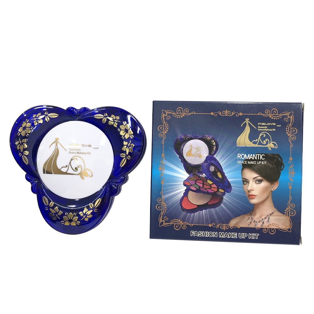 Productos nuevos al por mayor transfronterizos, una paleta de sombras de ojos multiusos, rubor y reparación de alto brillo, el color de la tierra no es fácil de volar, maquillaje europeo y americano