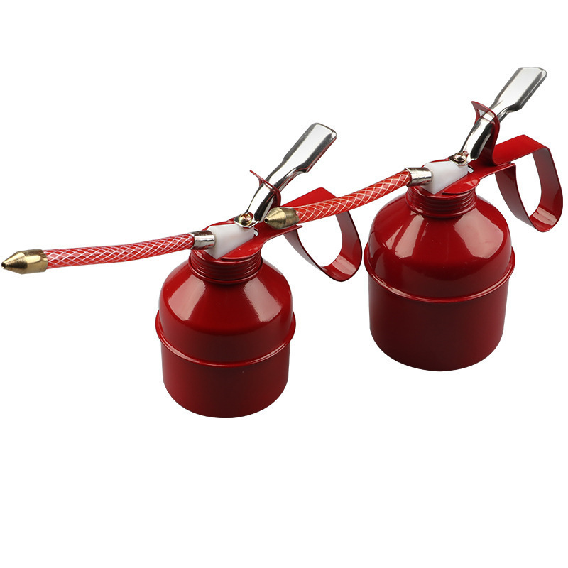 手动机油壶/美式270ml400ml 软管机油壶 铁质油壶/手动机油枪