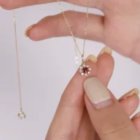 Sunny ~ S925 Серебряный покрытый 14k золотой маленький солнечный подвеска ключицы цепи инкрустированный циркон тонкая цепь женский легкий экстравагант