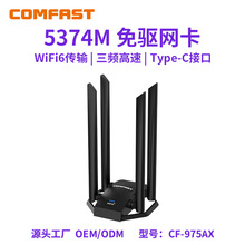 COMFAST CF-975AX USB�o���W�����lWiFi6늸��W��5374M�������L��
