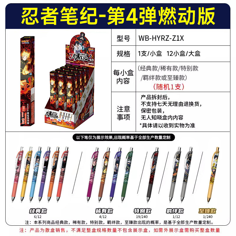 卡游小马中性笔5弹按动隐藏碧琪小学文具周边 绮幻版第6弹盲盒笔|undefined