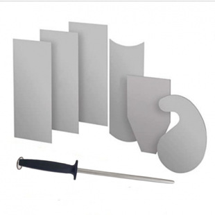 Scraper 65 manganese steel heat treatment high hardness mahogany scraper blade woodworking scraper polishing scraping tool